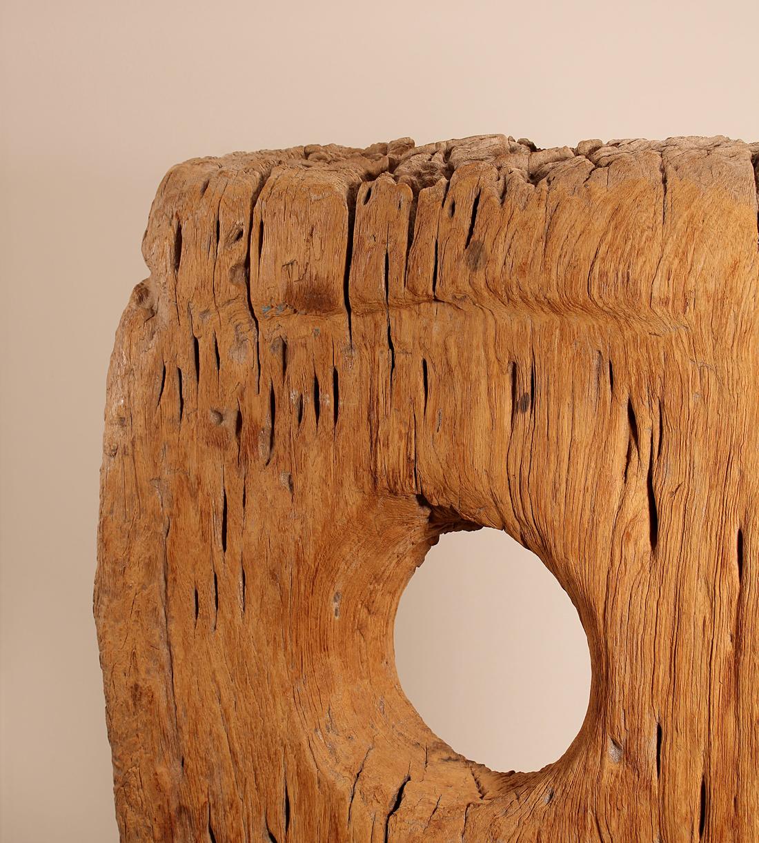Vintage Weathered Sculpture - Wood - Listing - Image 2