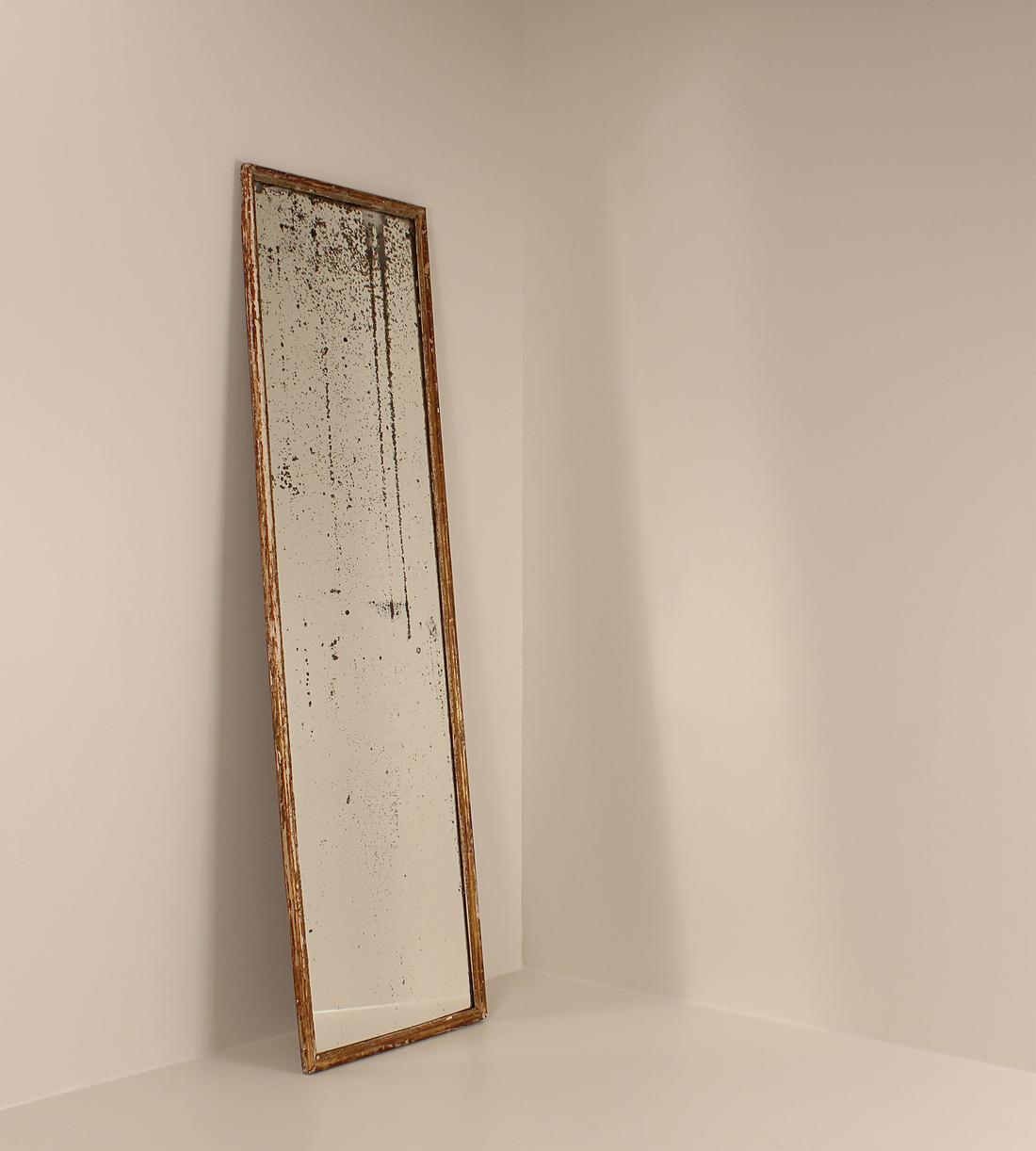 Vintage Full-Length Bistro Mirror - France - Listing - Image 1