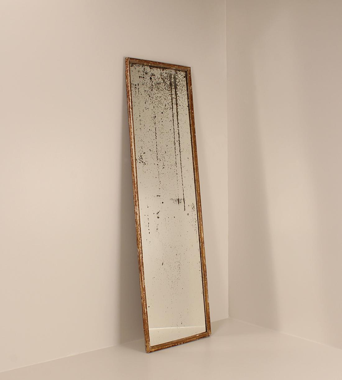 Vintage Full-Length Bistro Mirror - France - Listing - Image 2