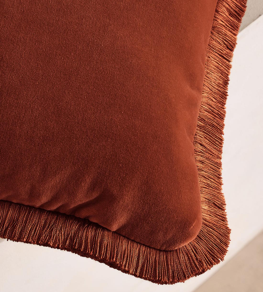 Margeaux Oblong Cushion - Rust - Images - Image 4