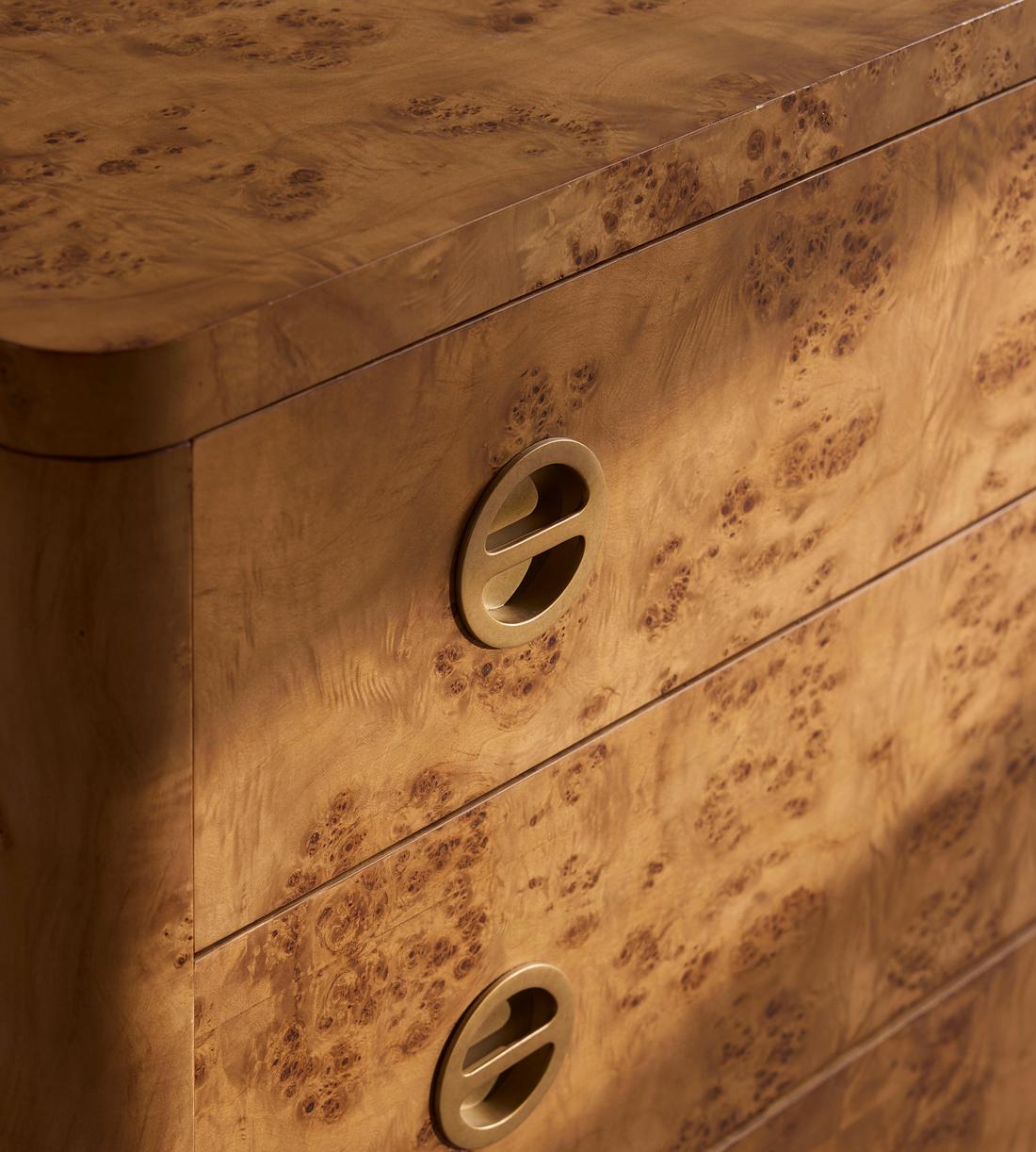 Warwick Three Drawer Dresser - Mappa Burl - Images - Image 6