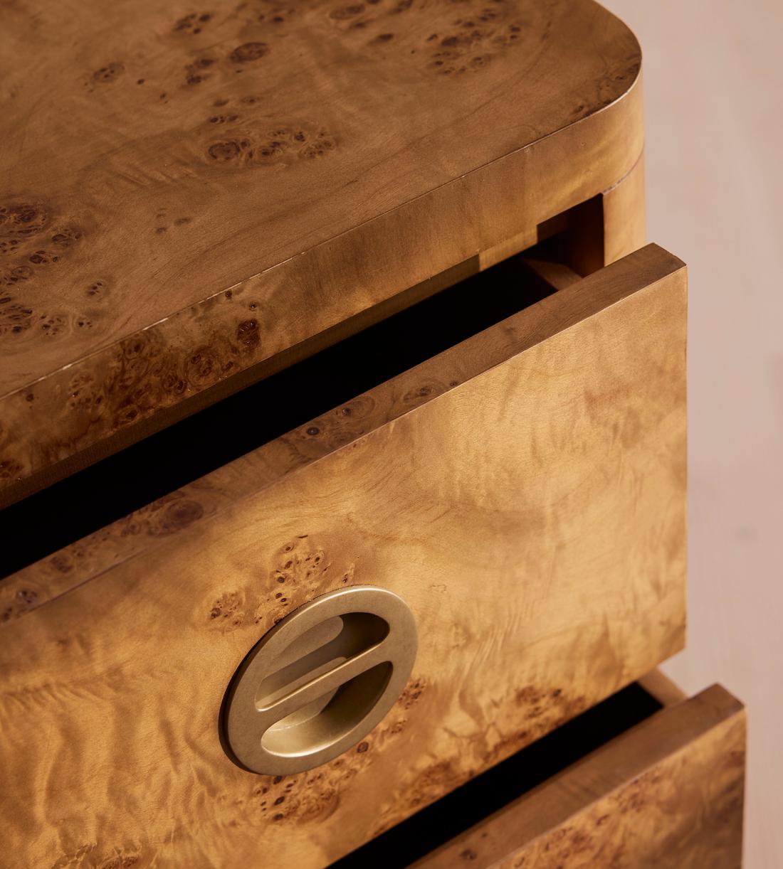 Warwick Three Drawer Dresser - Mappa Burl - Images - Image 7