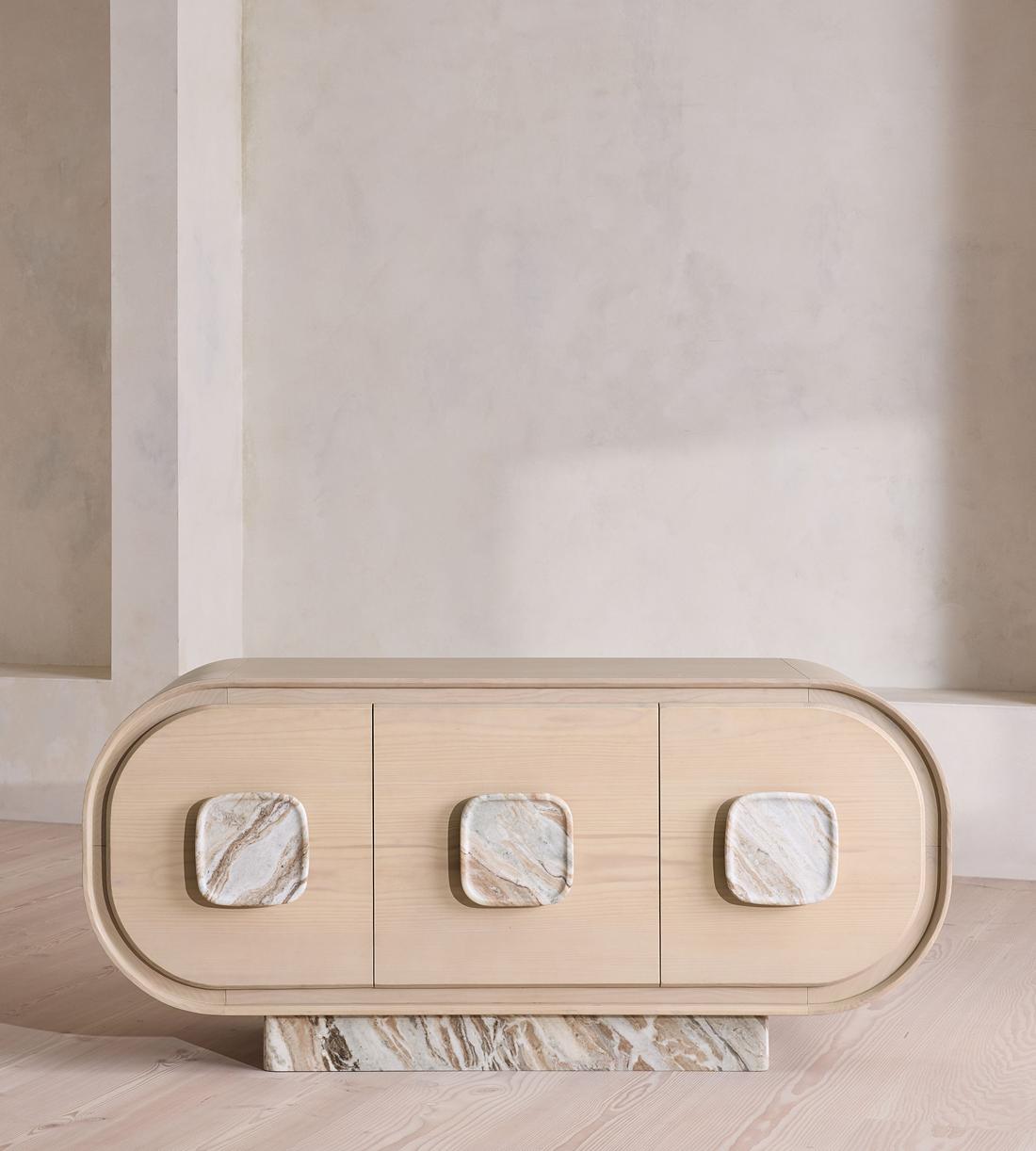 Samson Sideboard - Terra Bianca Marble - Listing - Image 3