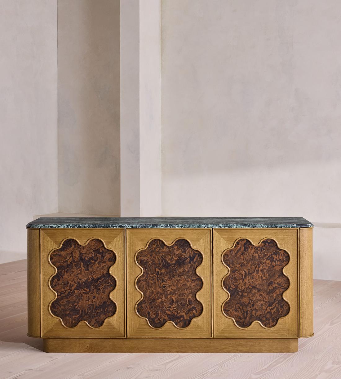 Barrett Sideboard - Napoli Green Marble - Listing - Image 3