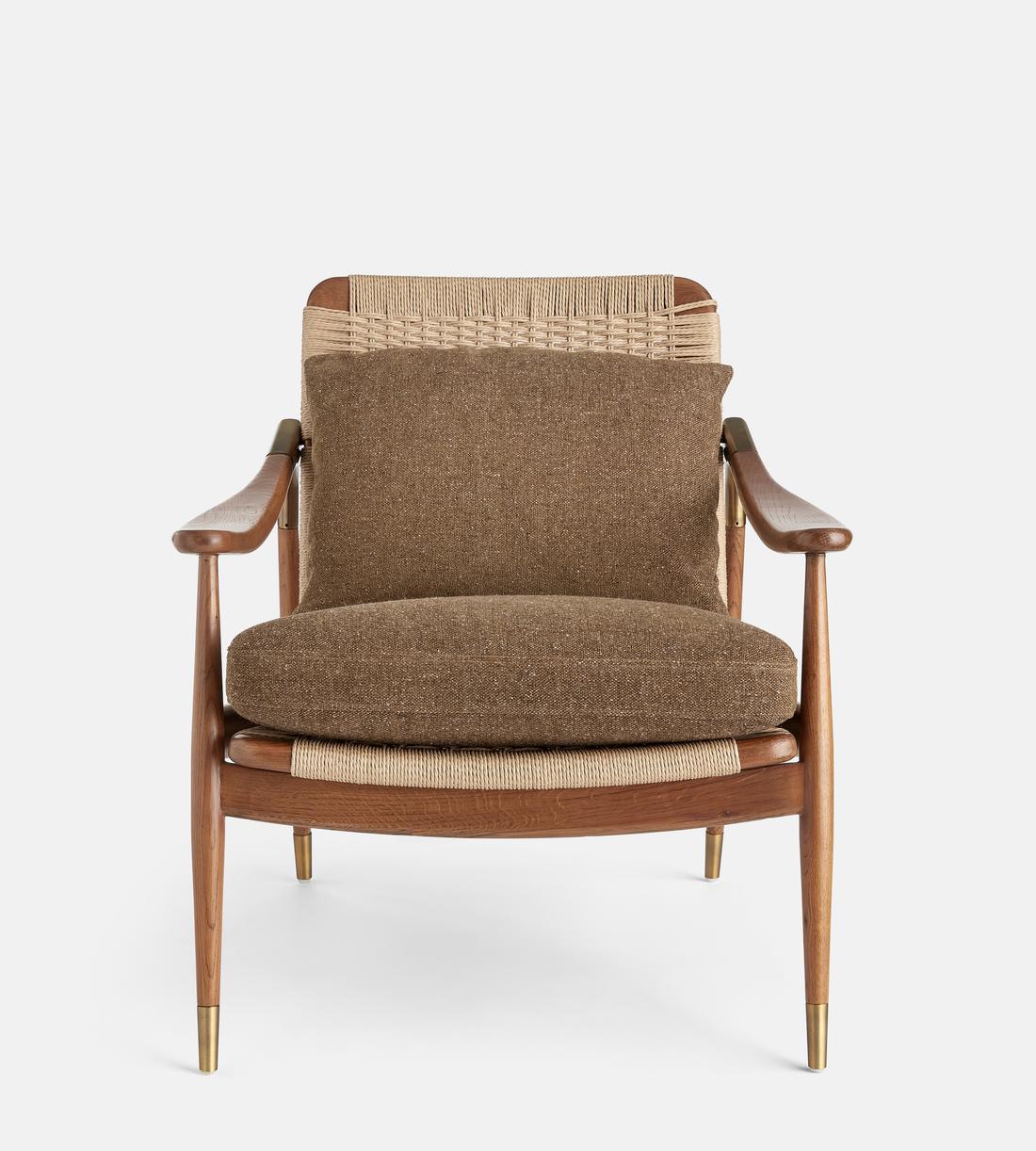 Jonas Armchair - Fleck Eco - Dark Ochre - US - Images - Image 5