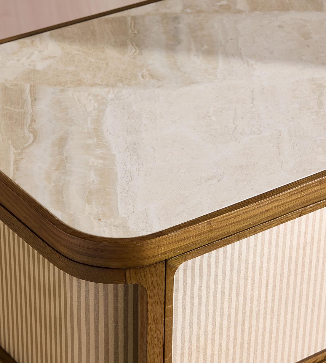 Leo Six Drawer Dresser - Royal Diana Marble - Images - Image 7