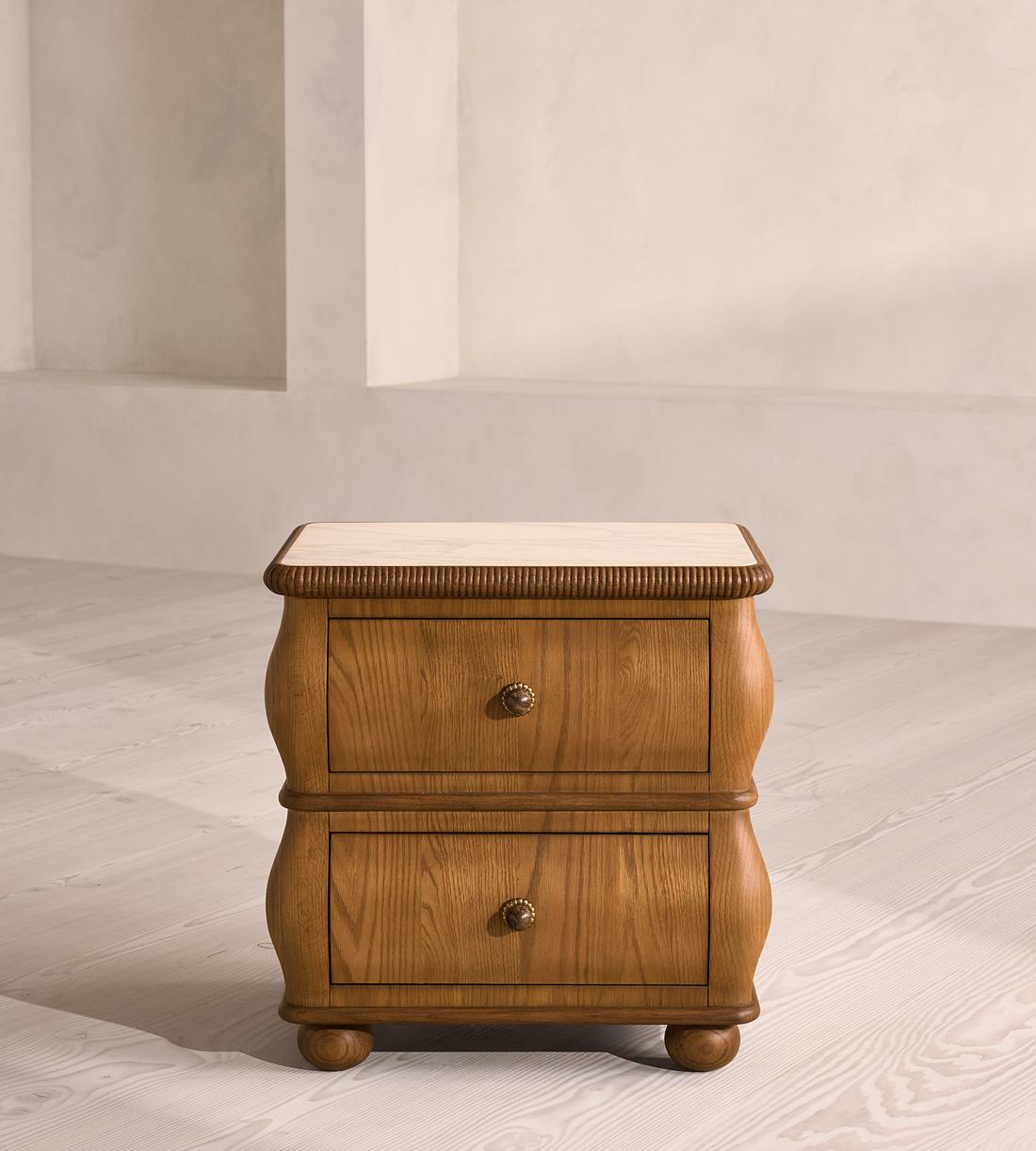 Esmeray Bedside Table - Mid-tone - Listing - Image 2