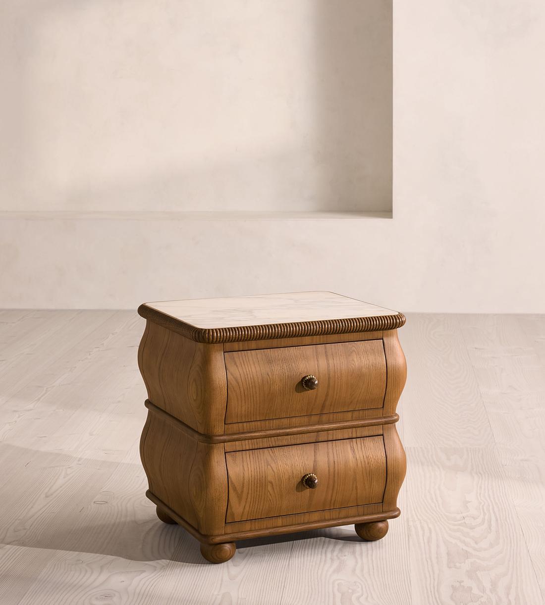 Esmeray Bedside Table - Mid-tone - Listing - Image 3