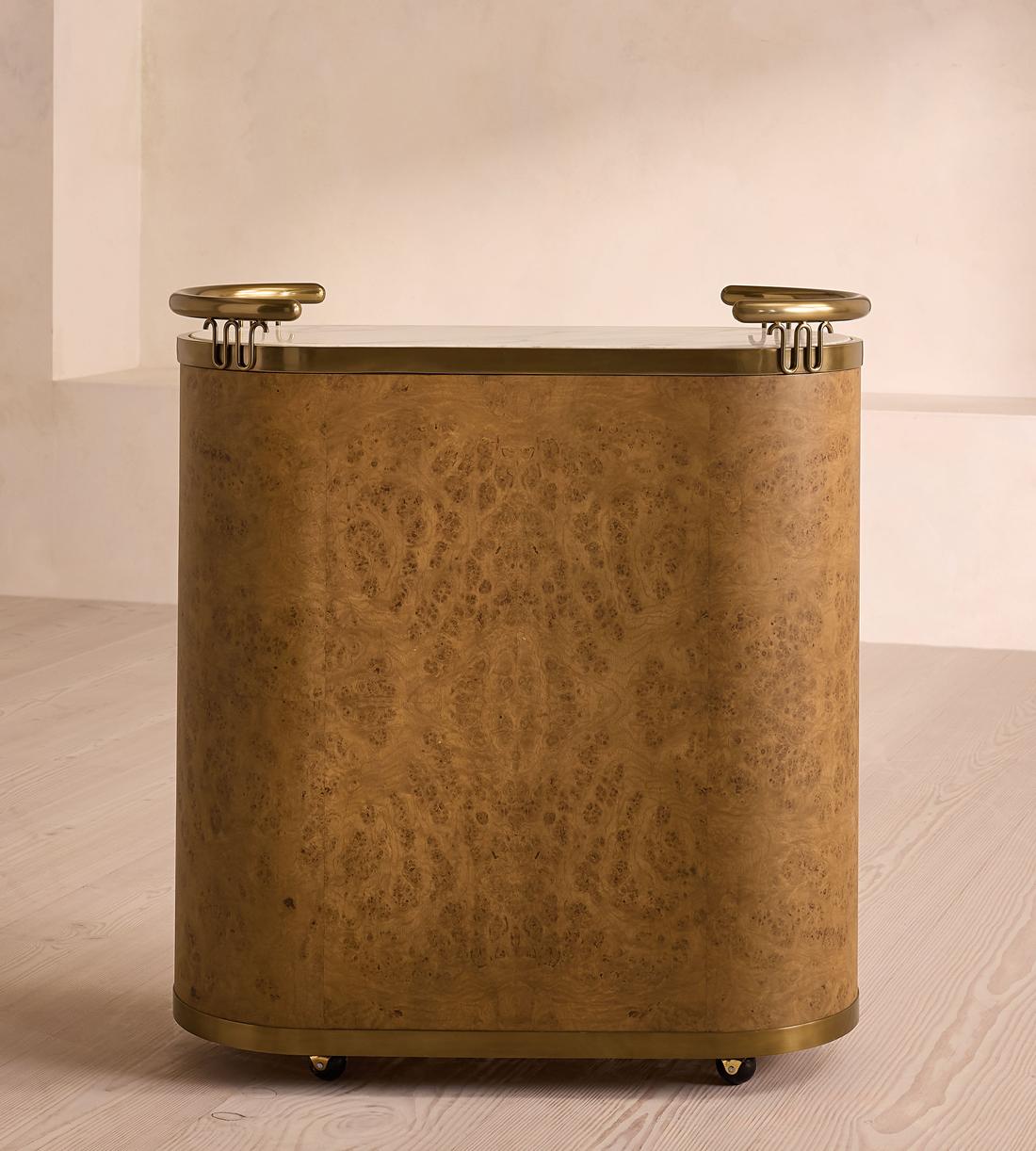 Athos Bar Cart - Calcutta Aura Marble - Images - Image 6