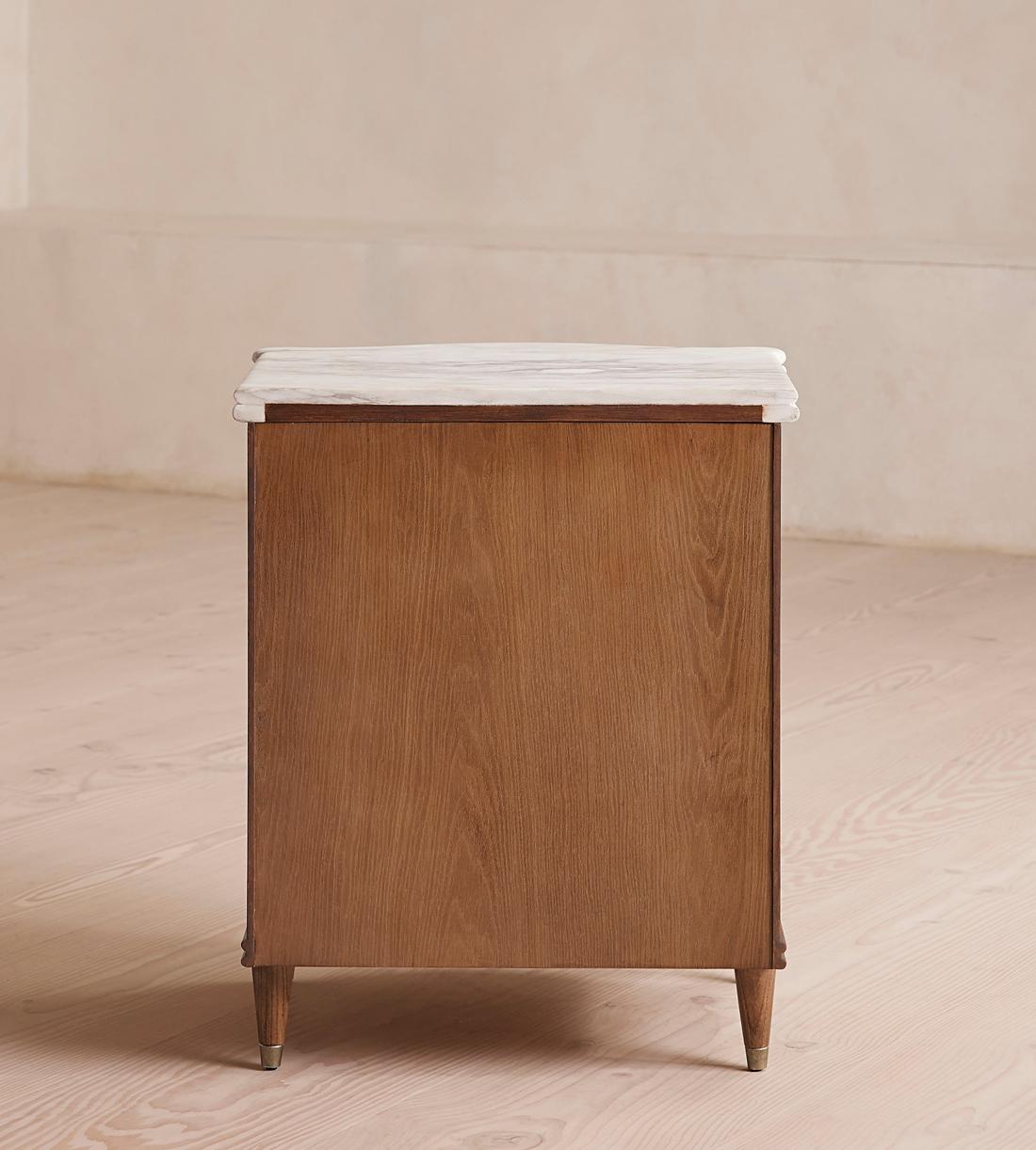 Valerie Bedside Table - Arabescato Corchia Marble - Images - Image 6