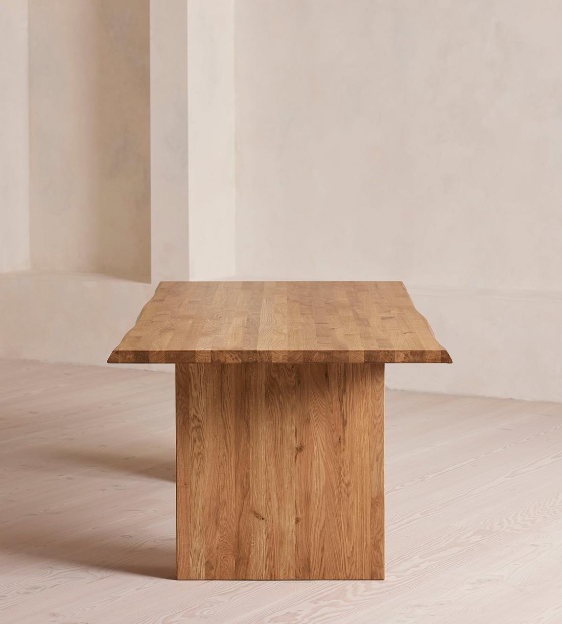 Matis Dining Table - Brown Oak 220cm - Images - Image 3