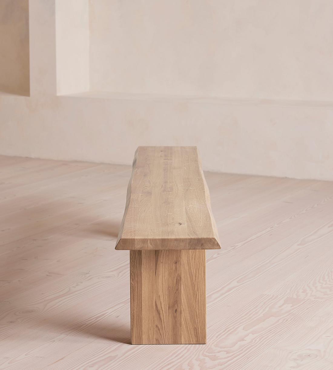 Matis Bench - White Oak - 280cm - Images - Image 3