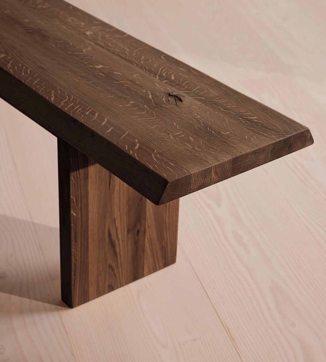 Matis Bench - Walnut - 280cm - Images - Image 4