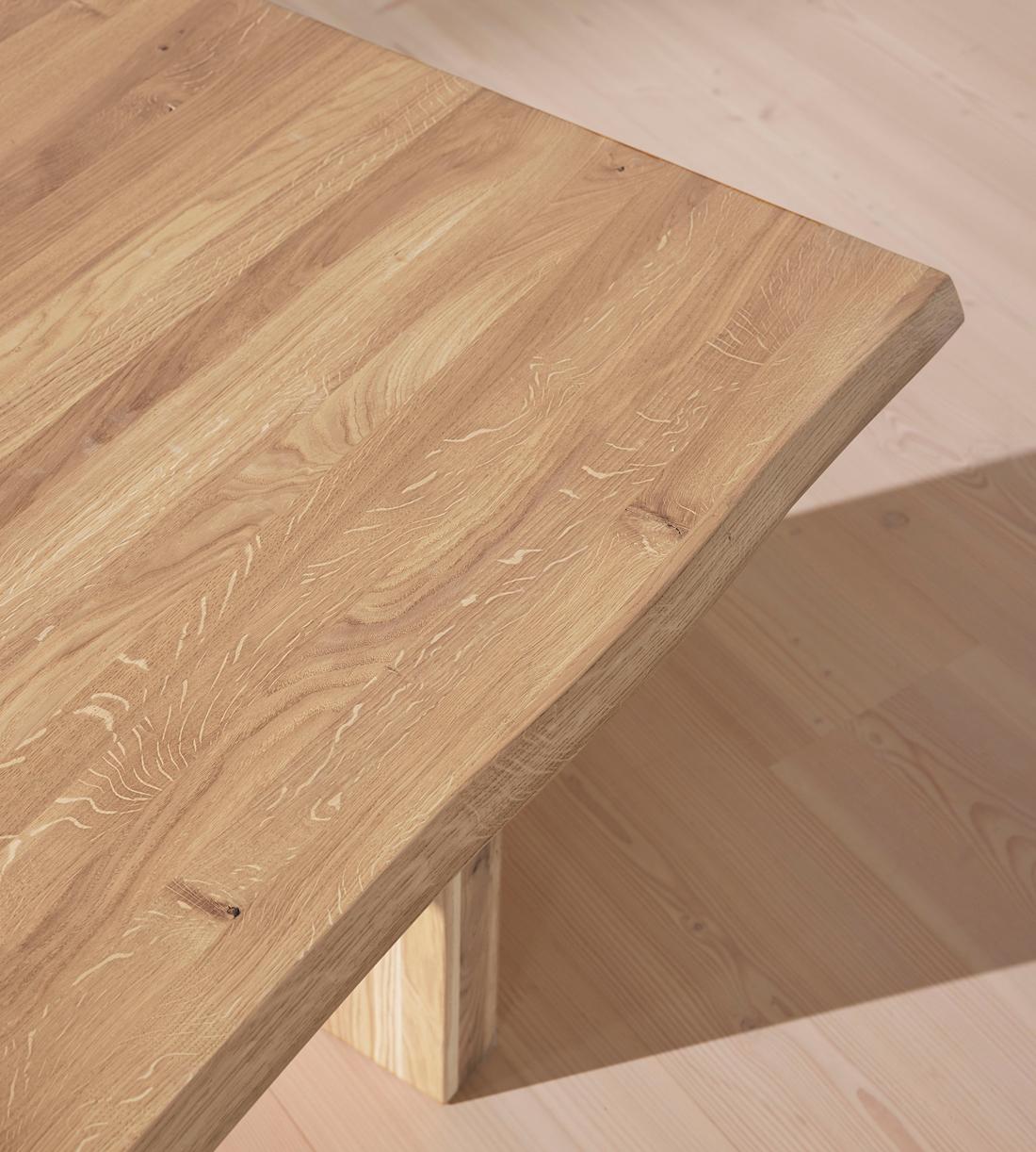 Matis Dining Table - White Oak 220cm - Images - Image 4