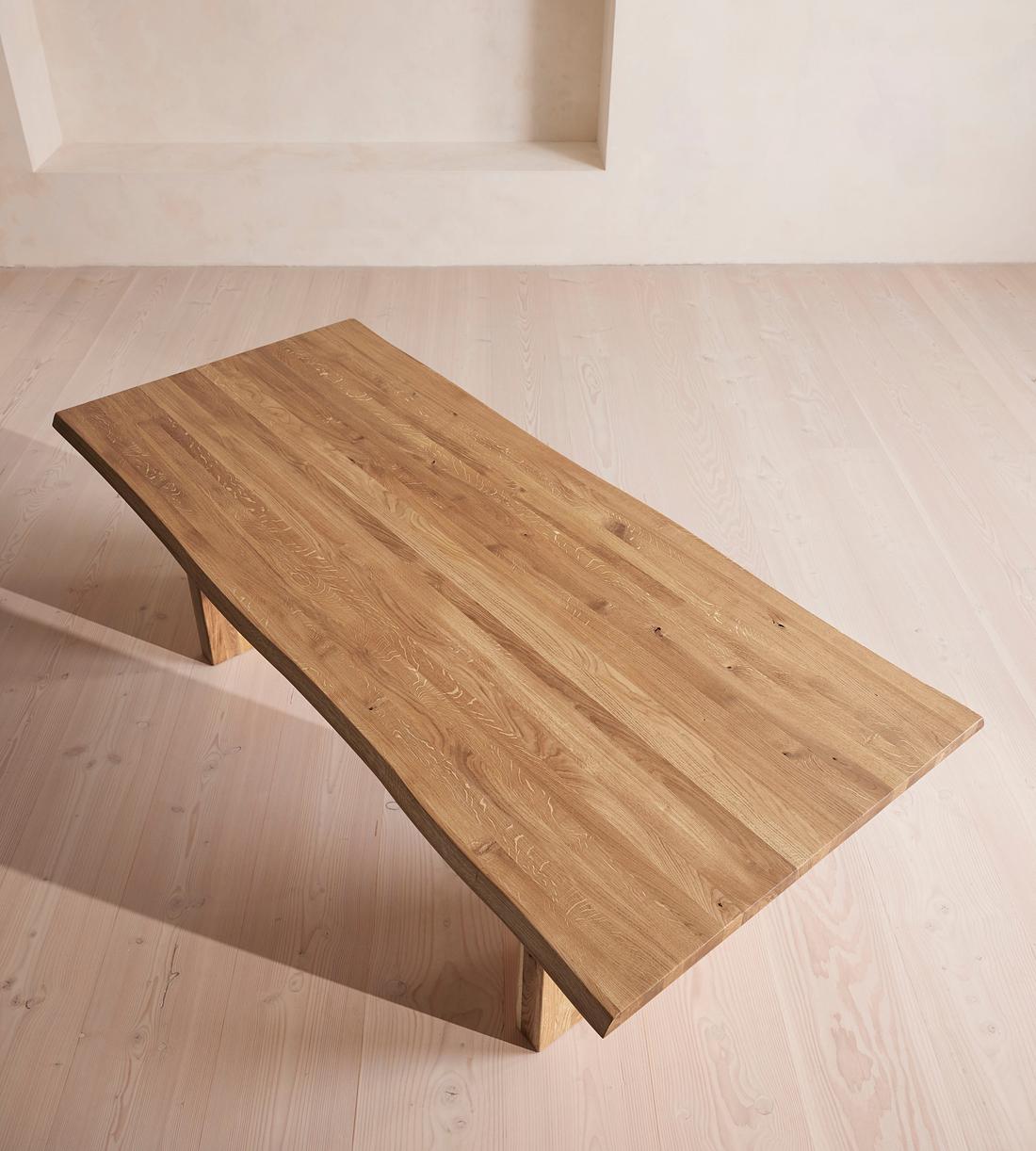 Matis Dining Table - Brown Oak 240cm ,EU - Images - Image 5