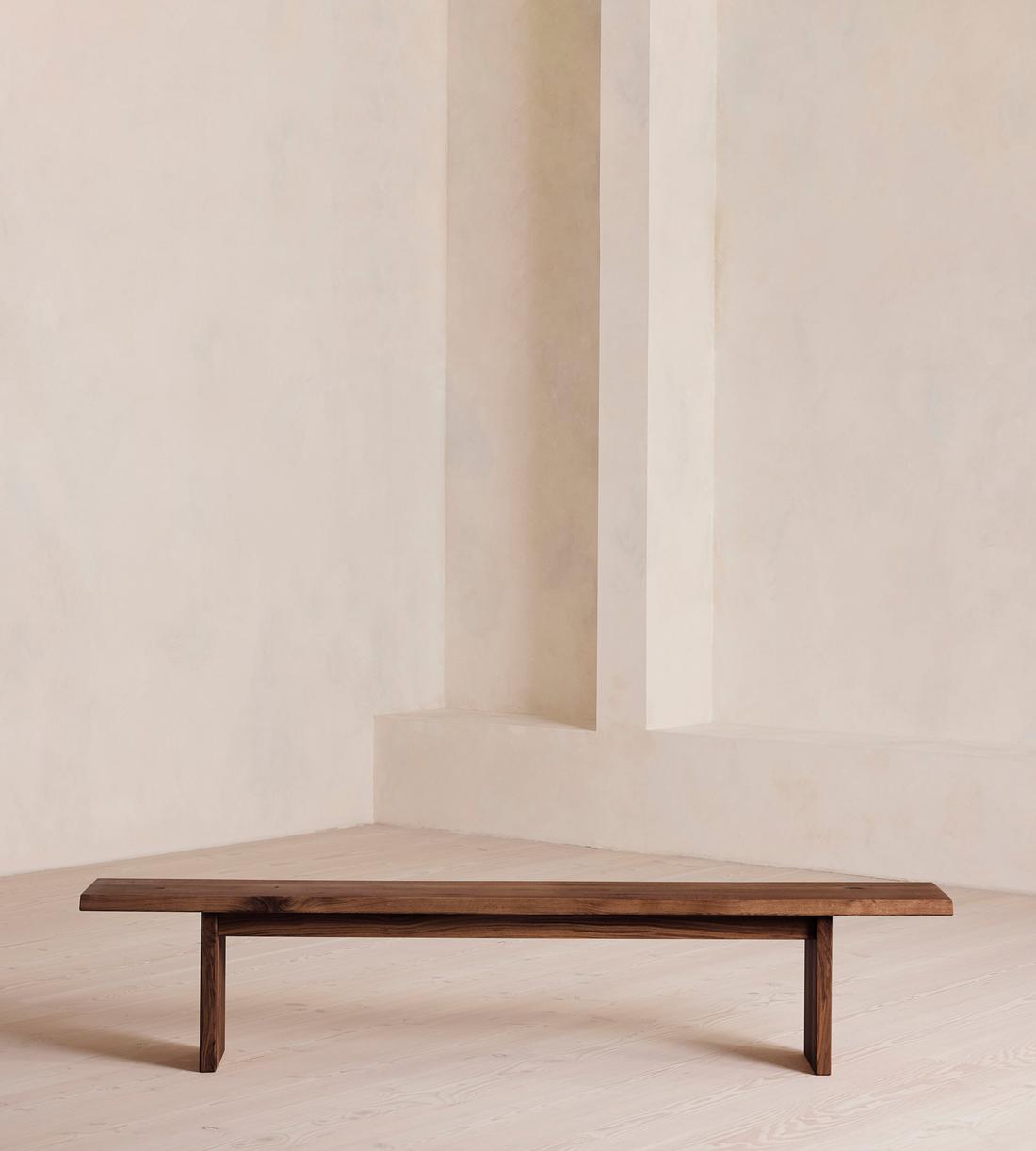 Matis Bench - Walnut - 220cm - EU - Listing - Image 1