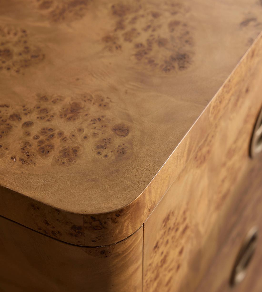 Warwick Six Drawer Dresser - Mappa Burl - Images - Image 6