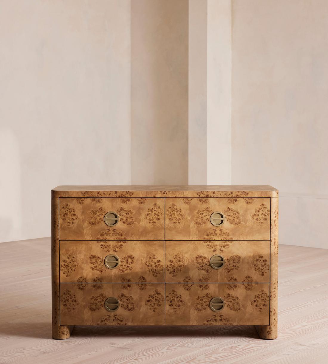 Warwick Six Drawer Dresser - Mappa Burl - Listing - Image 2