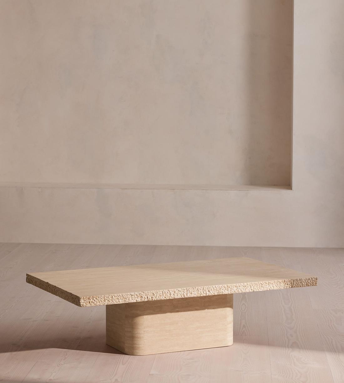 Ramsey Coffee Table - Travertine - Listing - Image 4