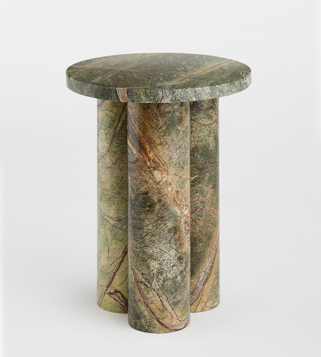 Tisbury Side Table - Jurassic Green Marble - Listing - Image 2