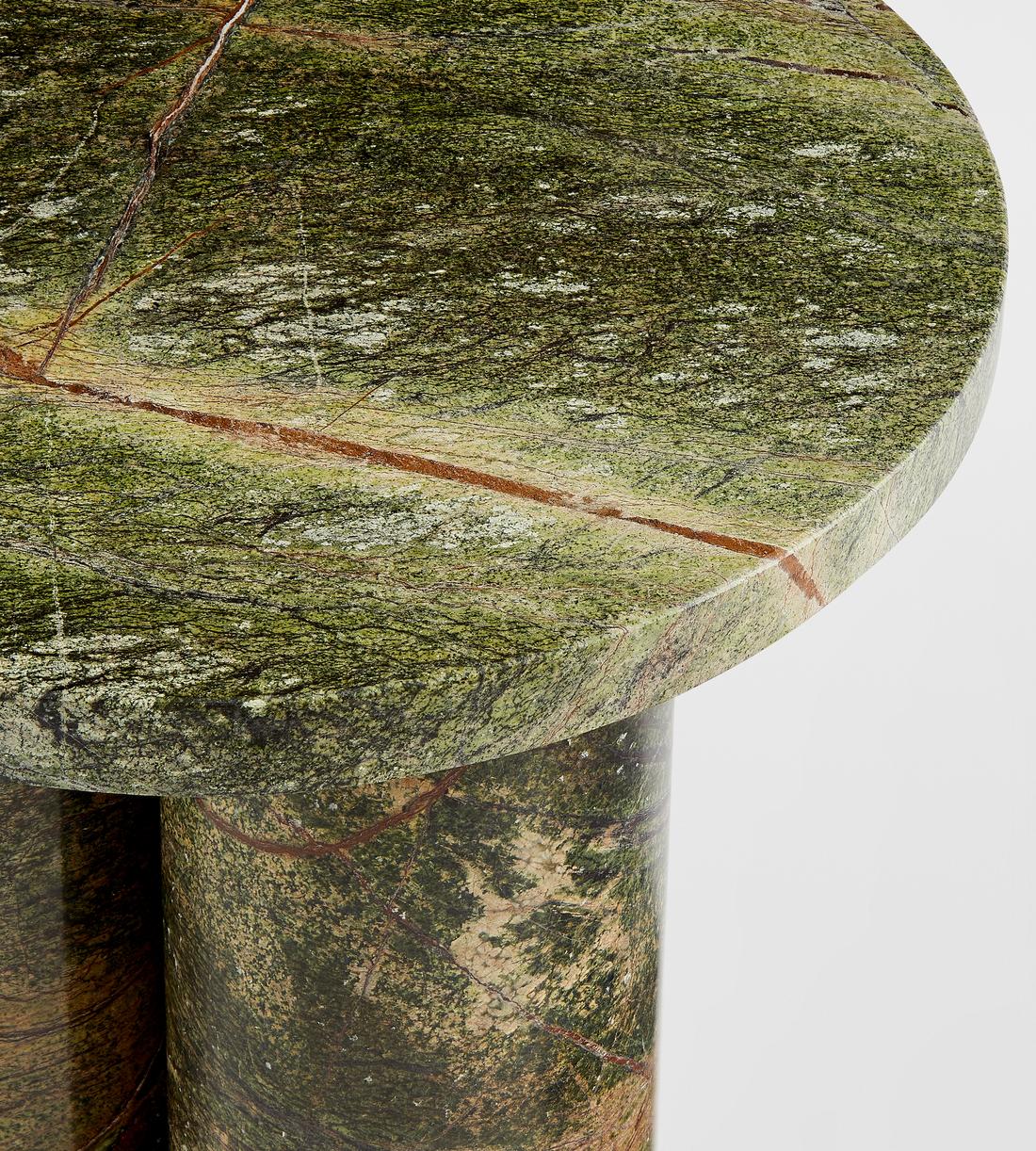 Tisbury Side Table - Jurassic Green Marble - Images - Image 5