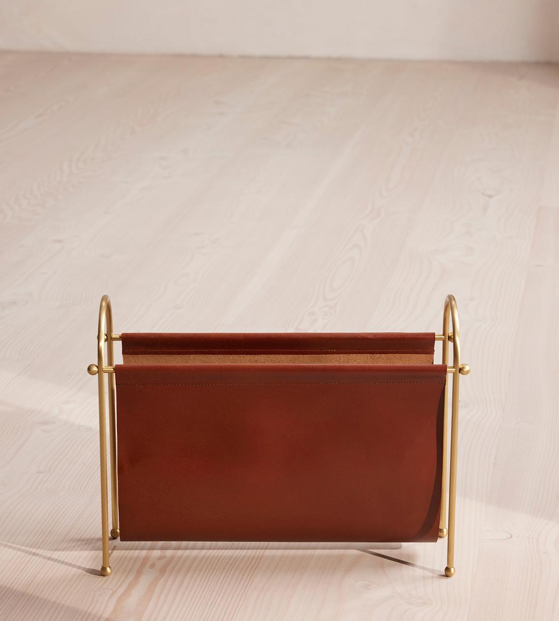 Meard Magazine Rack - Tan - Listing - Image 1