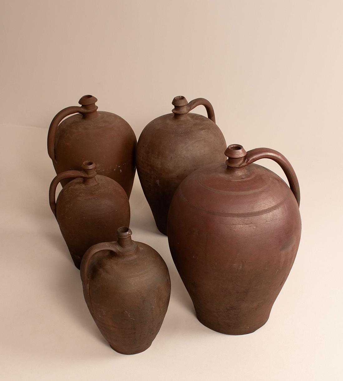 Vintage Cognac Bottles - France - Set of Five - Images - Image 4