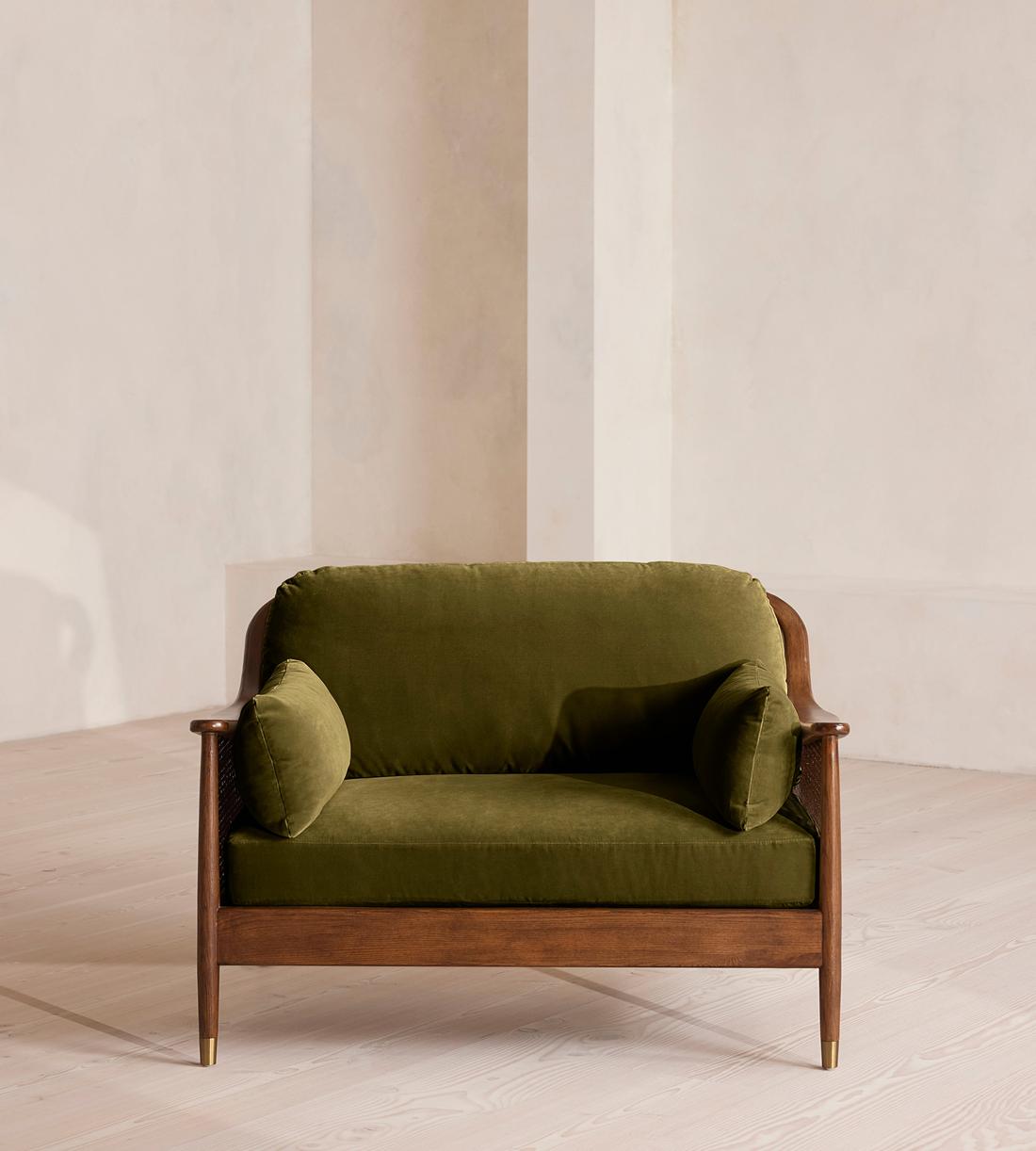 Atlanta Loveseat - Velvet - Olive - US - Listing - Image 2