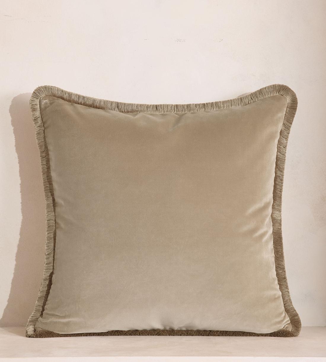 Margeaux Large Square Cushion - Oyster - UK - Listing - Image 1