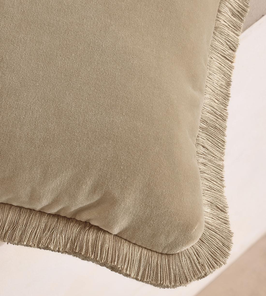 Margeaux Large Square Cushion - Oyster - UK - Images - Image 4