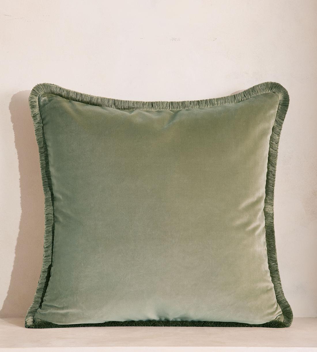 Margeaux Large Square Cushion - Sea Foam - US - Listing - Image 1