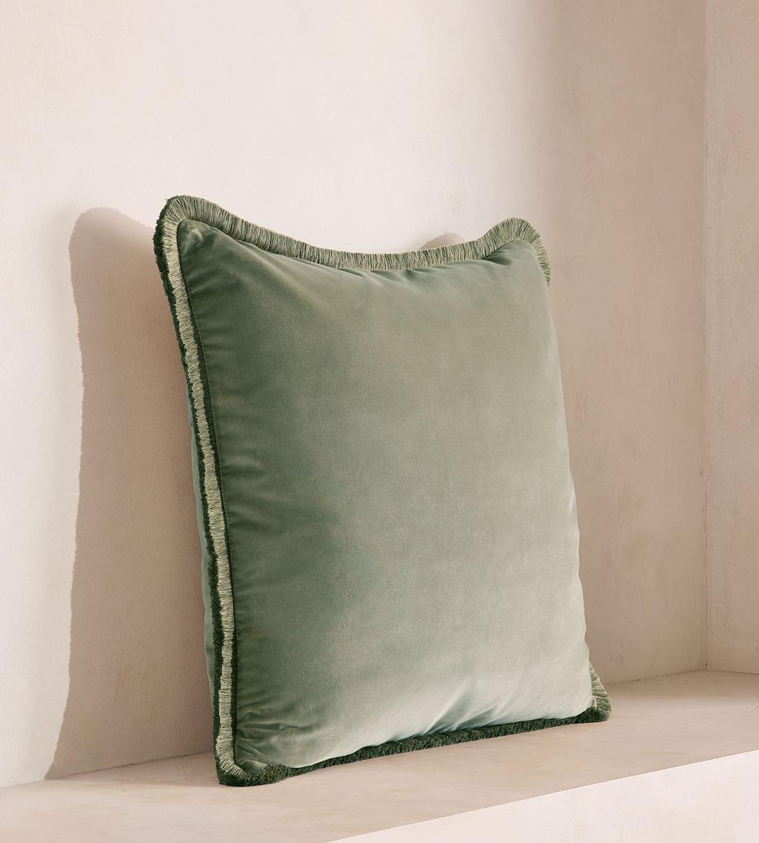 Margeaux Large Square Cushion - Sea Foam - US - Listing - Image 2