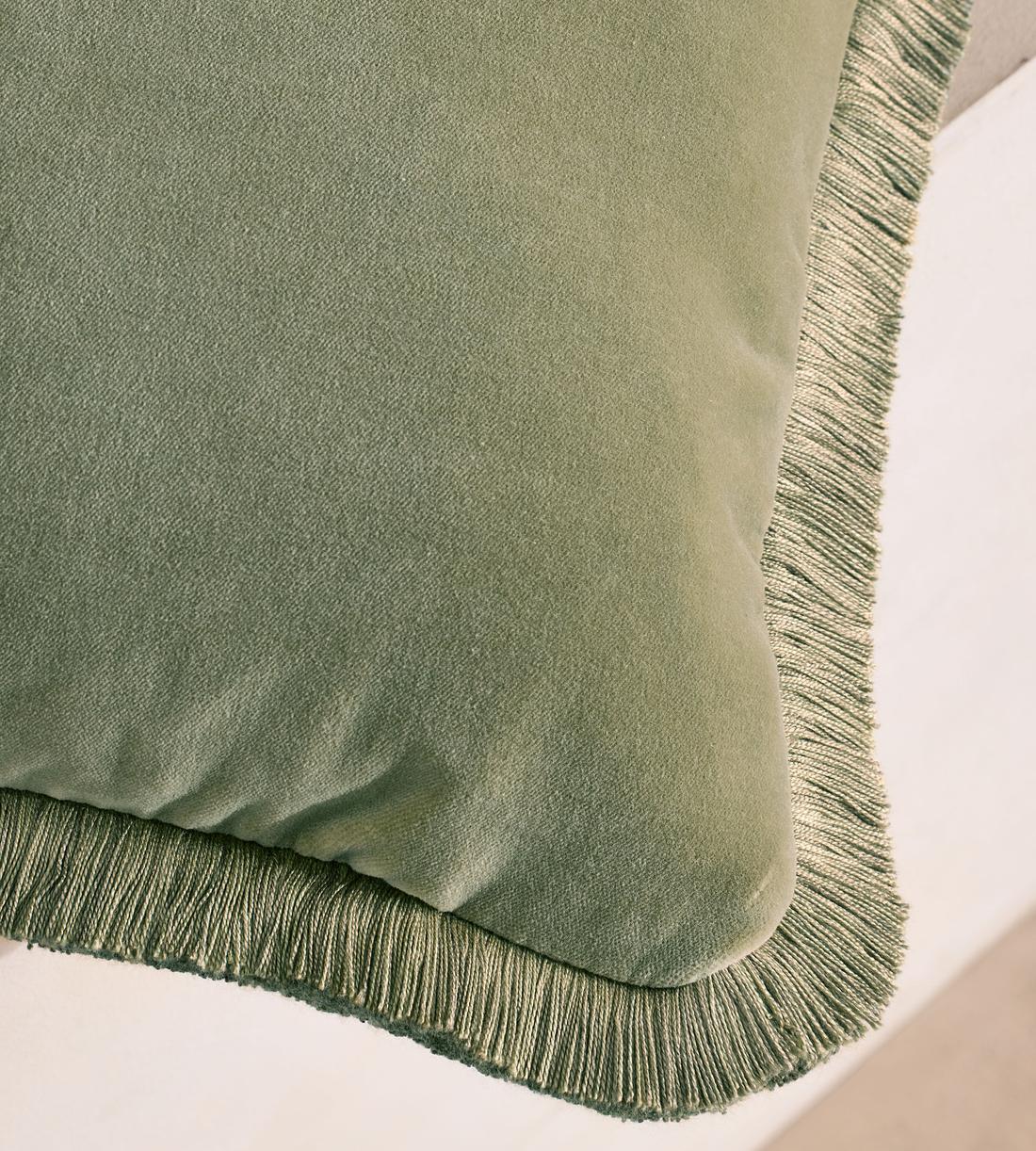 Margeaux Large Square Cushion - Sea Foam - US - Images - Image 7