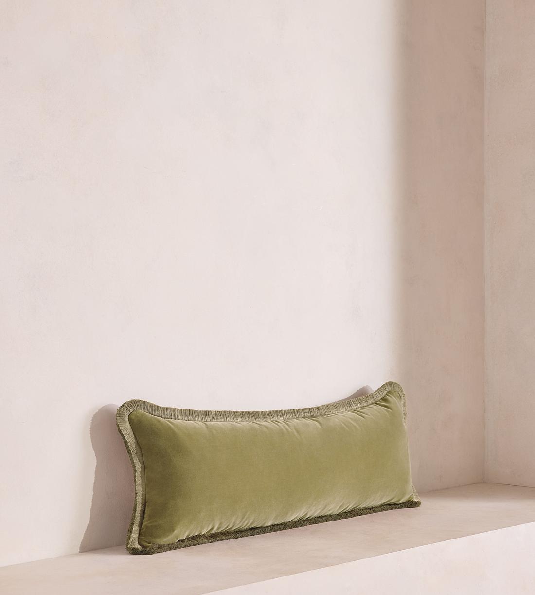 Margeaux Bolster Cushion - Lichen - Listing - Image 2