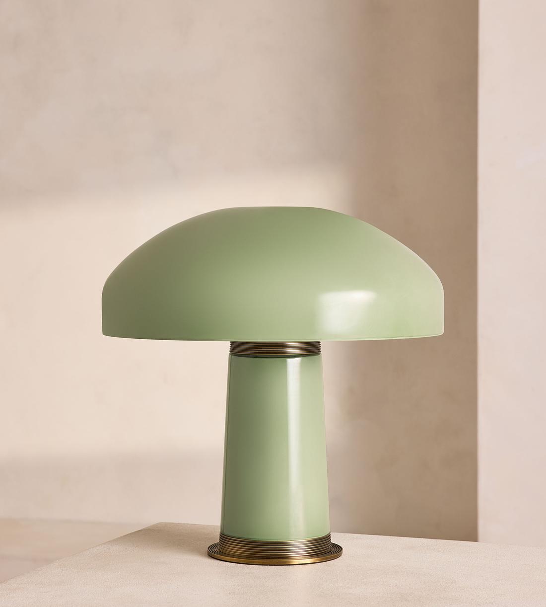 Janie Table Lamp - Green - UK - Listing - Image 1