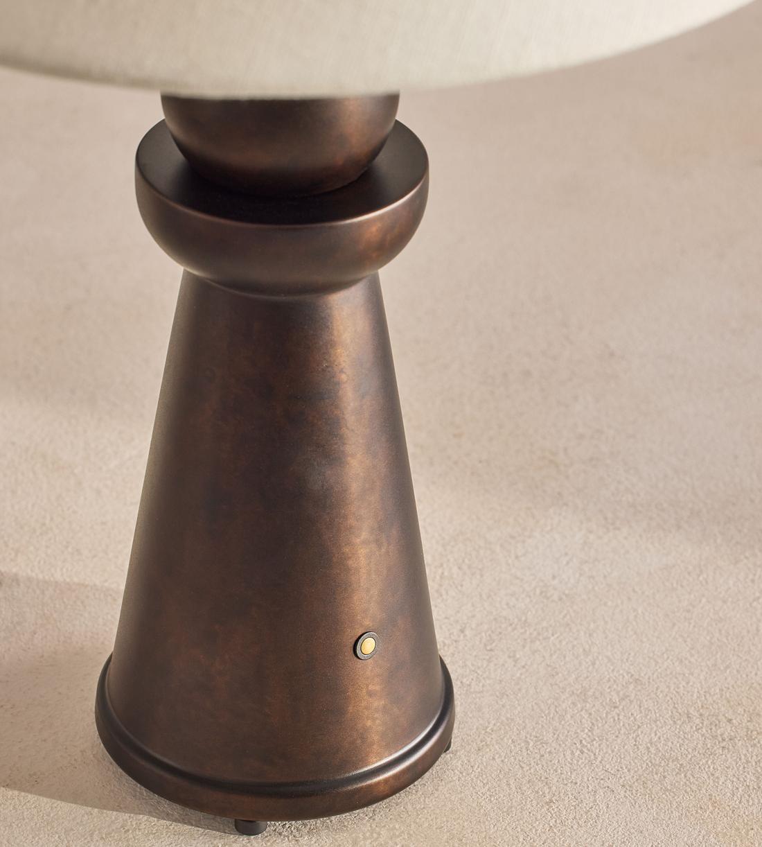 Pierre Portable Lamp - Aged Brass - Images - Image 8