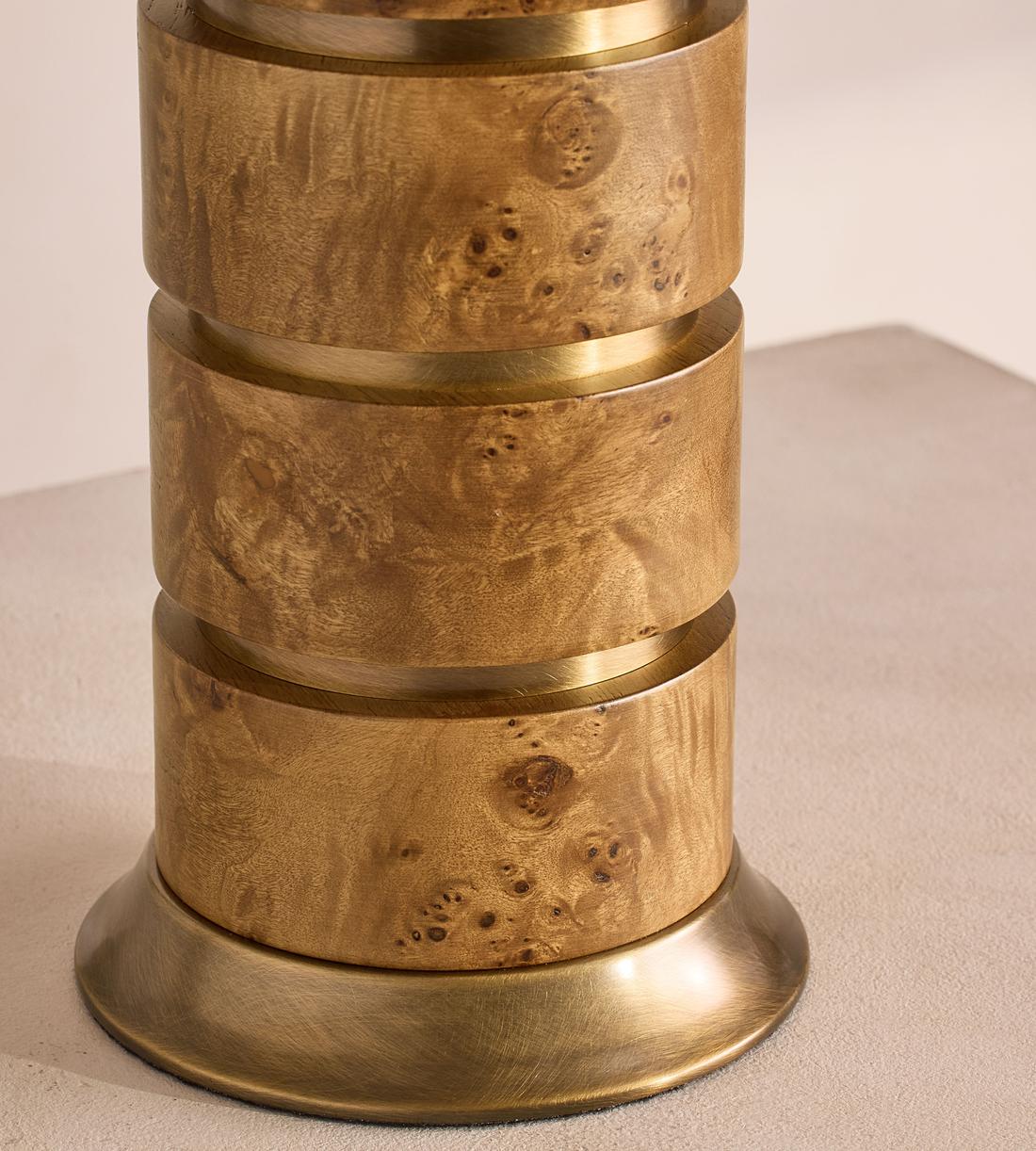 Clover Table Lamp - Mappa Burl - UK - Images - Image 5