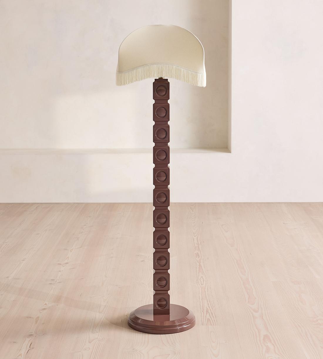 Reno Floor Lamp Complete - Bordeaux - US - Listing - Image 1