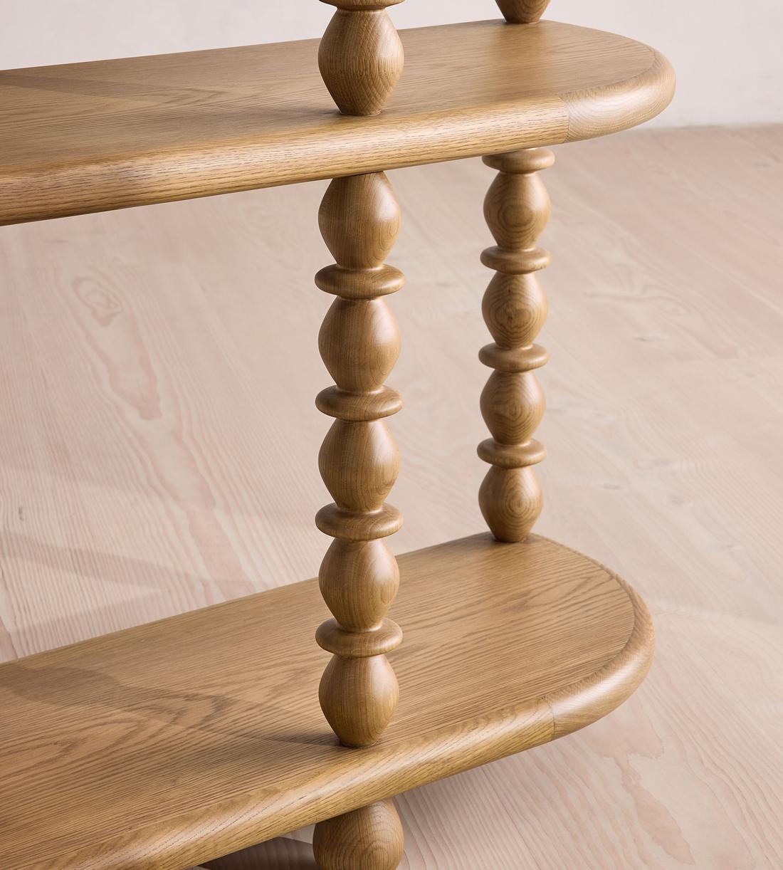 Willow Shelving Unit - Oak - Images - Image 5