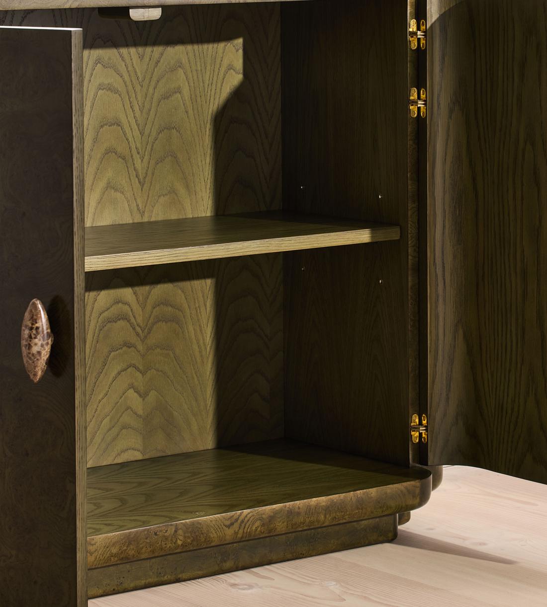 Lennox Entryway Unit Set - Olive Oak Burl - Images - Image 5
