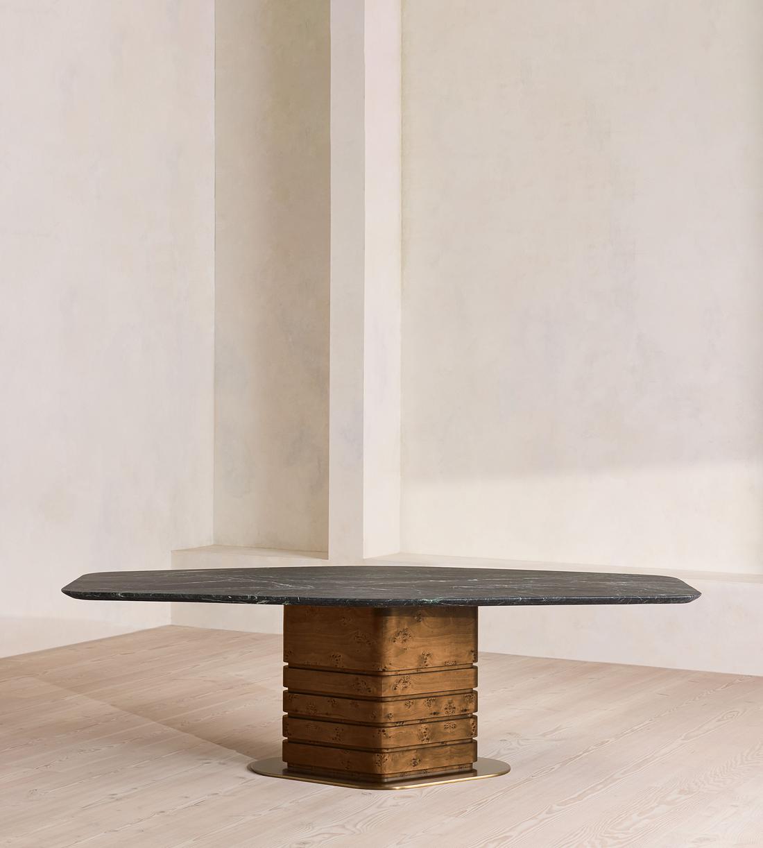 Navarro Dining Table - Napoli Green - Listing - Image 1