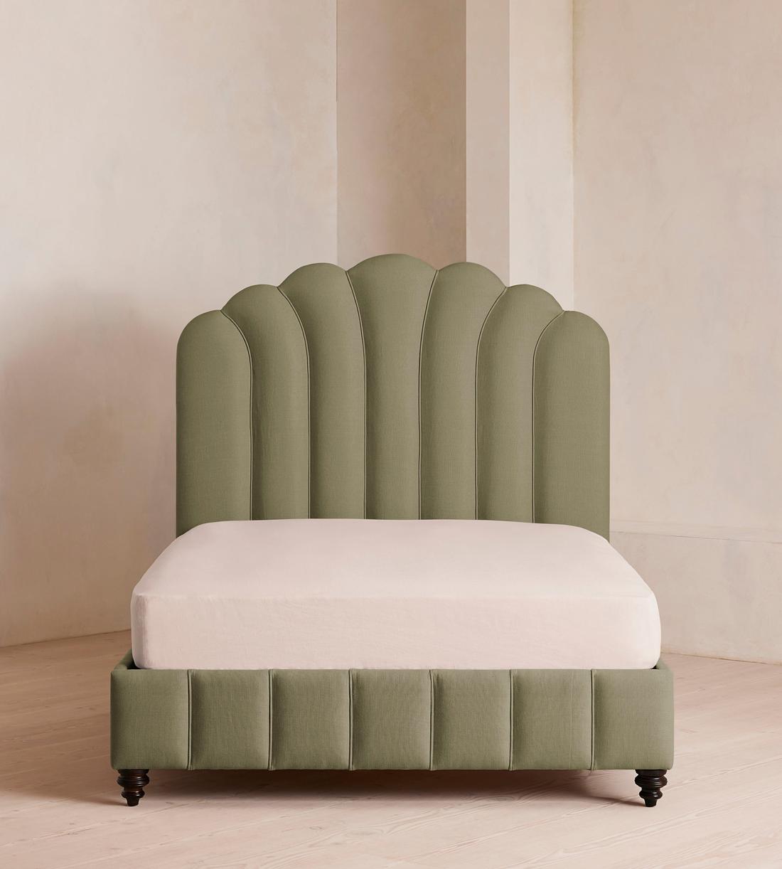 Manette Bed - Full - Linen - Sage - US - Listing - Image 2