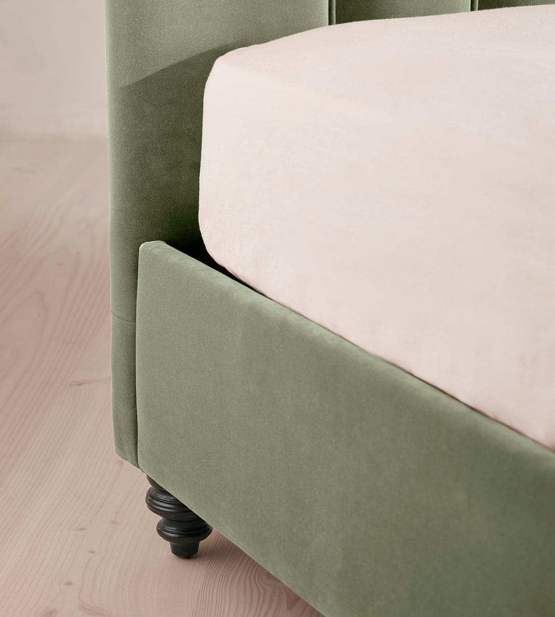 Manette Bed - Full - Velvet - Seafoam - US - Images - Image 4
