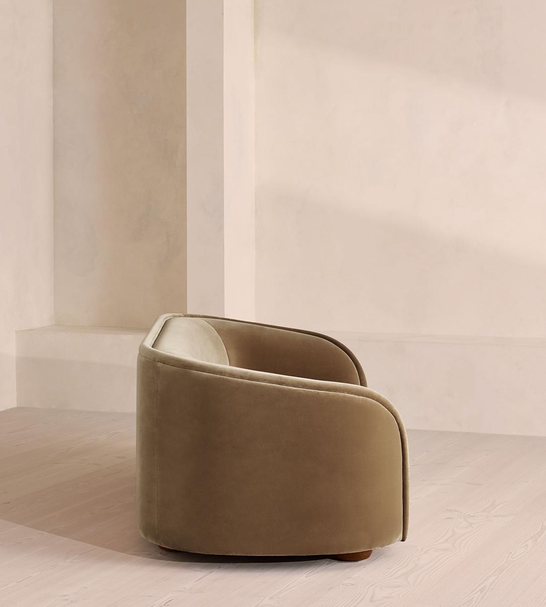 Conall Three Seater Sofa - Velvet - Truffle - US - Images - Image 3