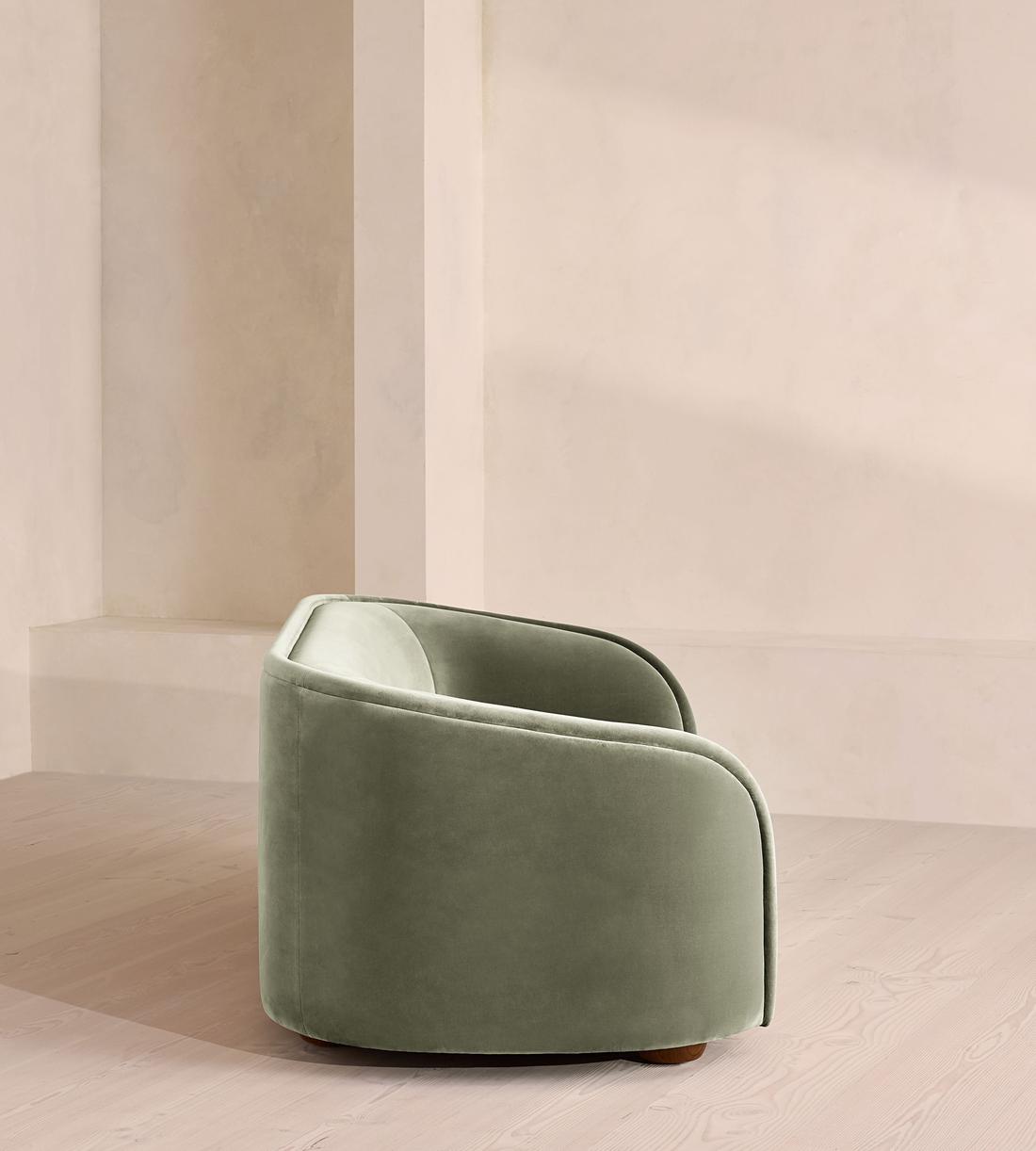 Conall Three Seater Sofa - Velvet - Seafoam - US - Images - Image 3