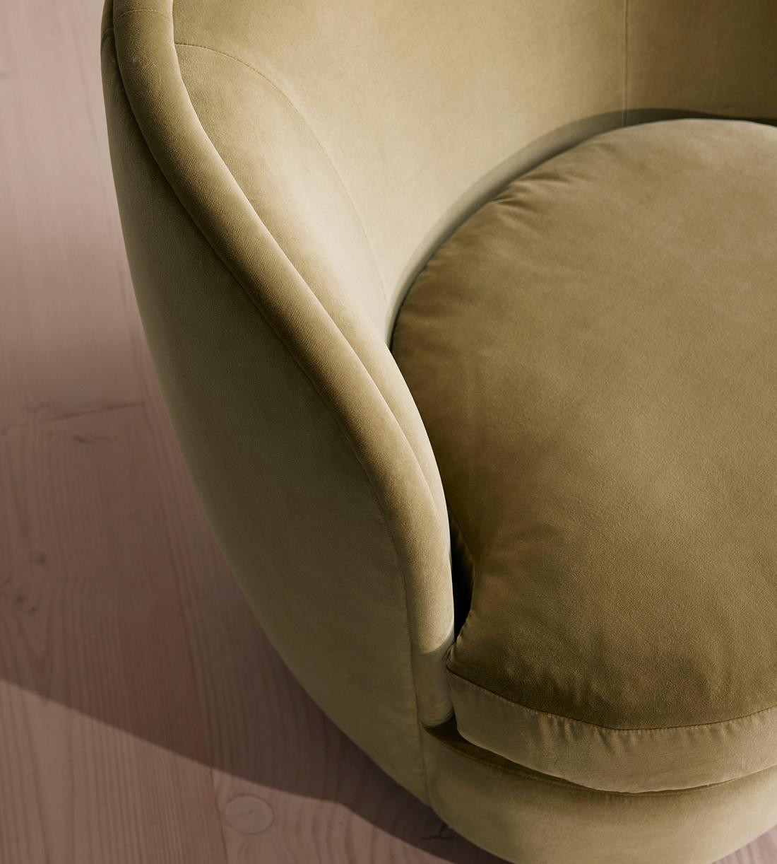 Blair Tub Armchair - Velvet - Lichen - US - Images - Image 5