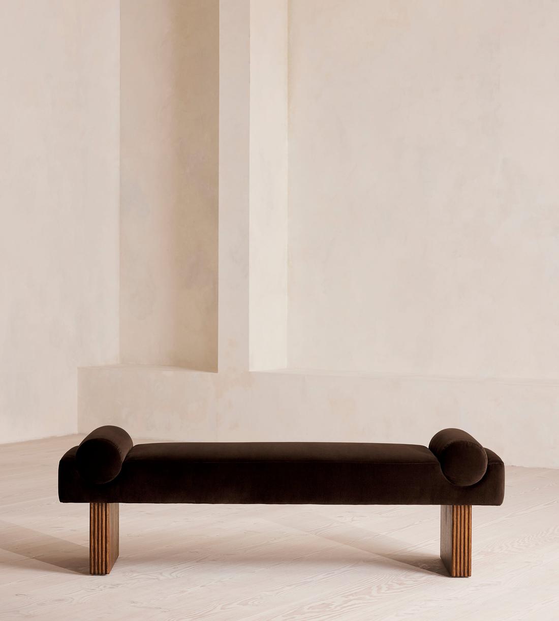 Esther Bench Velvet - Chocolate - US - Listing - Image 2