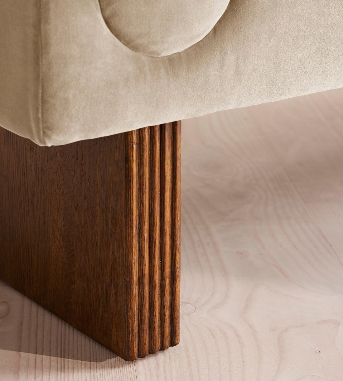 Esther Bench - Velvet - Oyster - UK - Images - Image 5