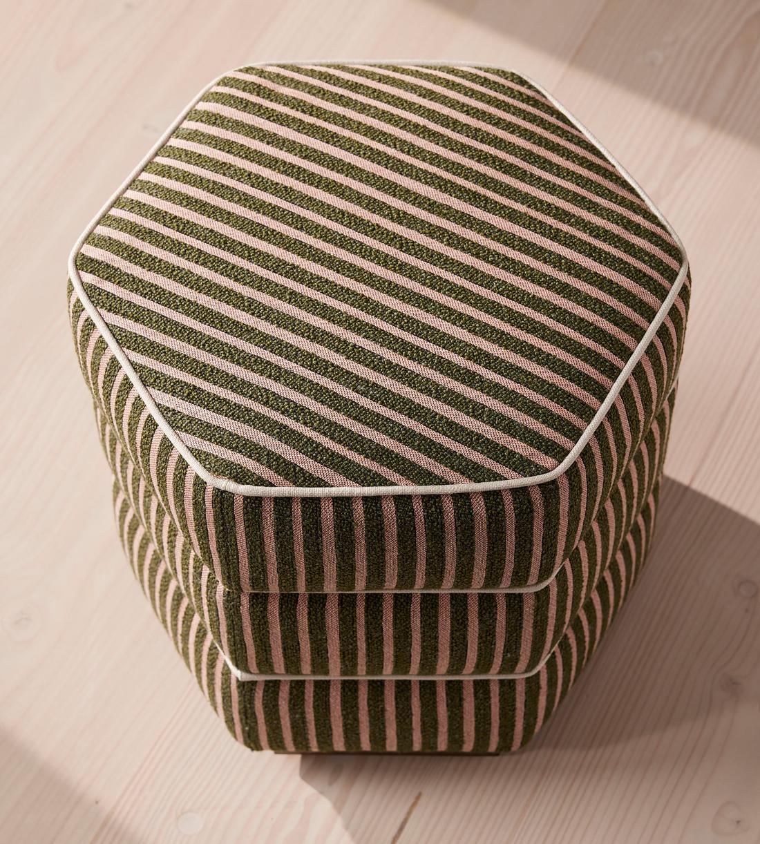 Lyla Footstool - Wimpole Stripe - US - Images - Image 5