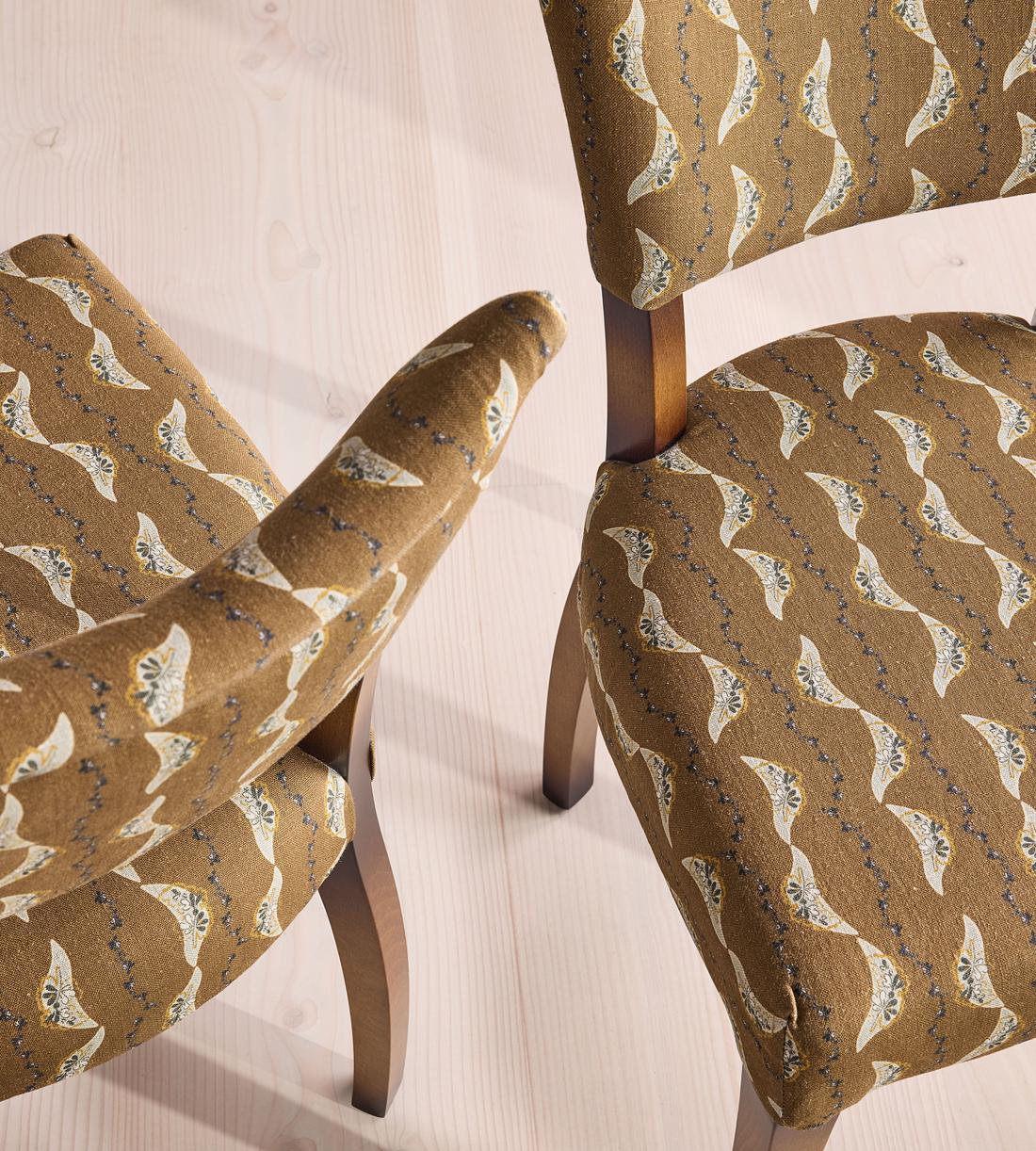 Pair of Molina Armless Dining Chairs - Deklan Linen - UK - Images - Image 7